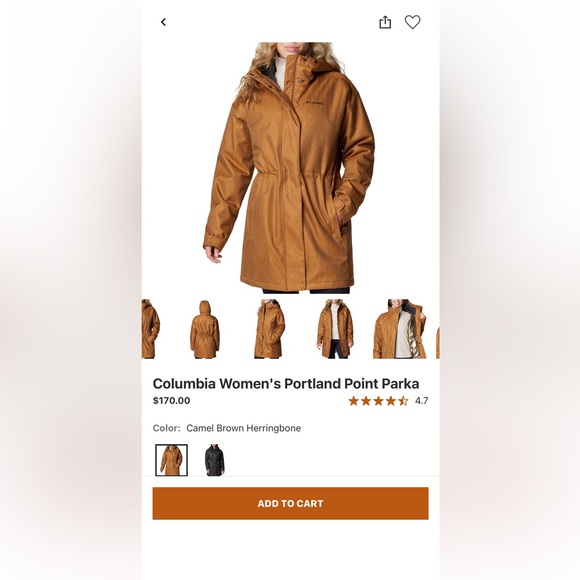 Columbia Women's Portland Point Parka - Picture 2 of 3